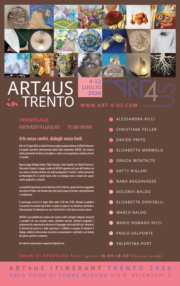 ART4US - Locandina